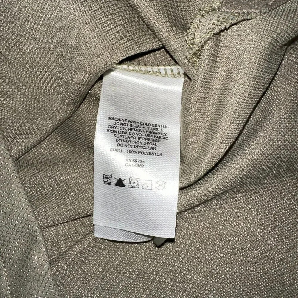 Columbia Men's PFG Omni-Shade Polo Shirt Vented Olive Green Sz L - Picture 6 of 6